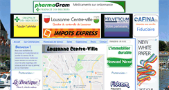 Desktop Screenshot of city-lausanne.ch